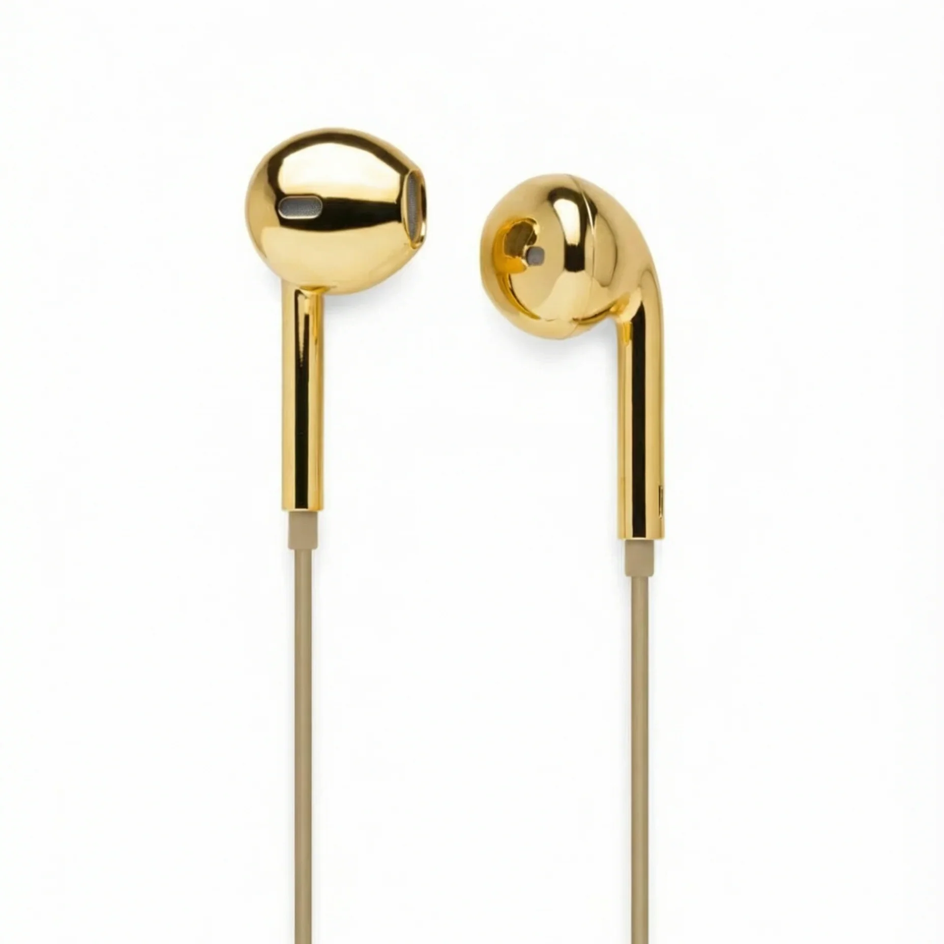 Chrome Finished Wired Earbuds - Image 3