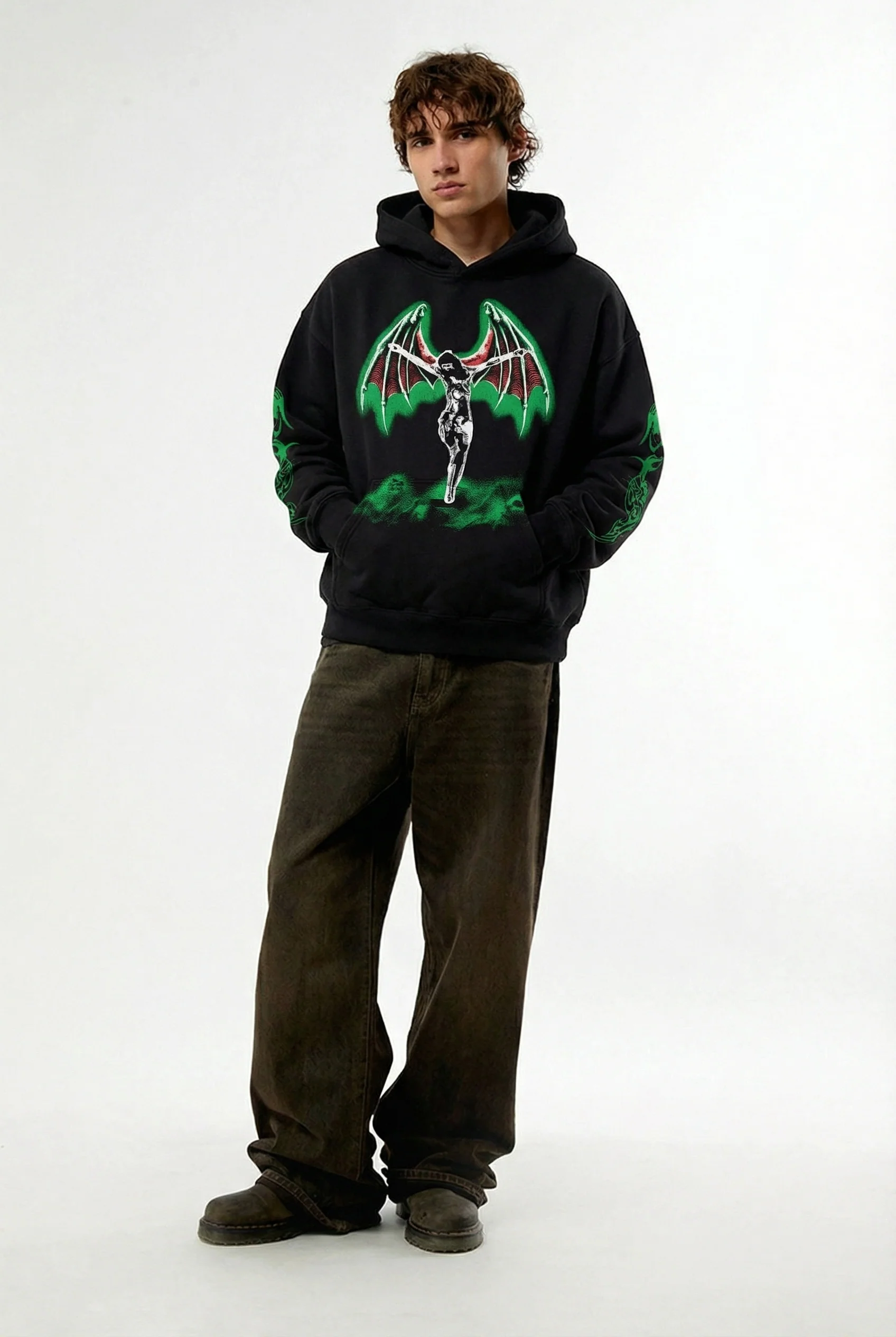 Savior Hoodie Black - Image 2