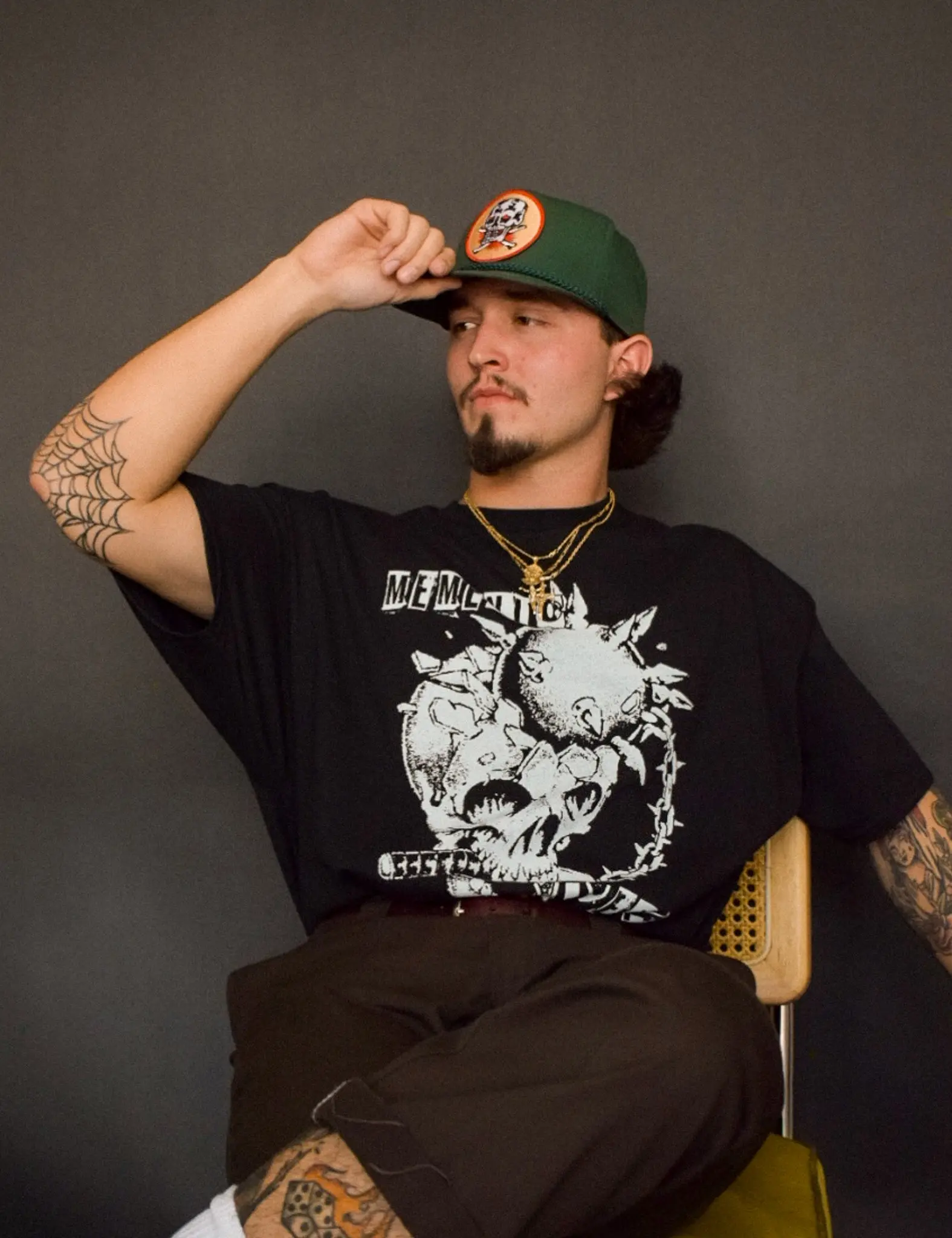 Self Inflicted T-Shirt Black - Image 4