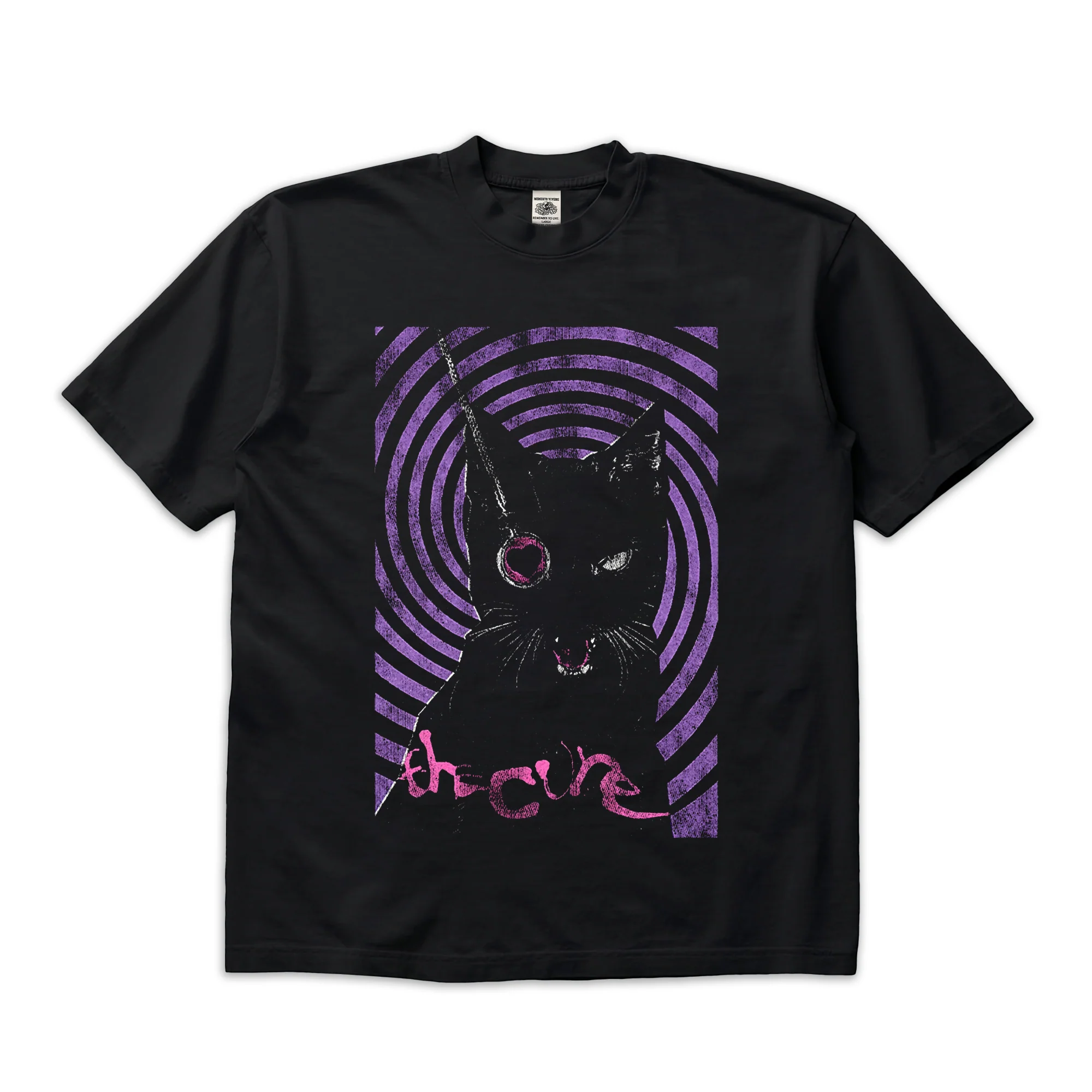 The Cure Black Cat Tee - Image 2